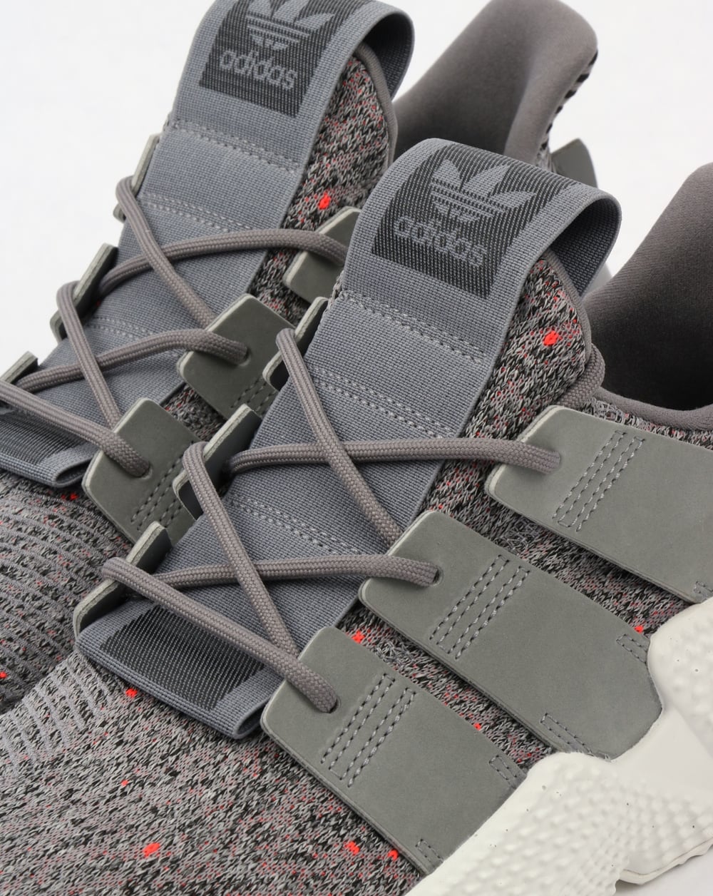 Adidas Prophere Trainers Grey/White - Image 3