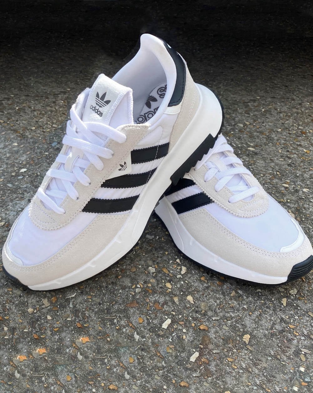 Adidas Retropy F2 Trainers White/Black - Image 2