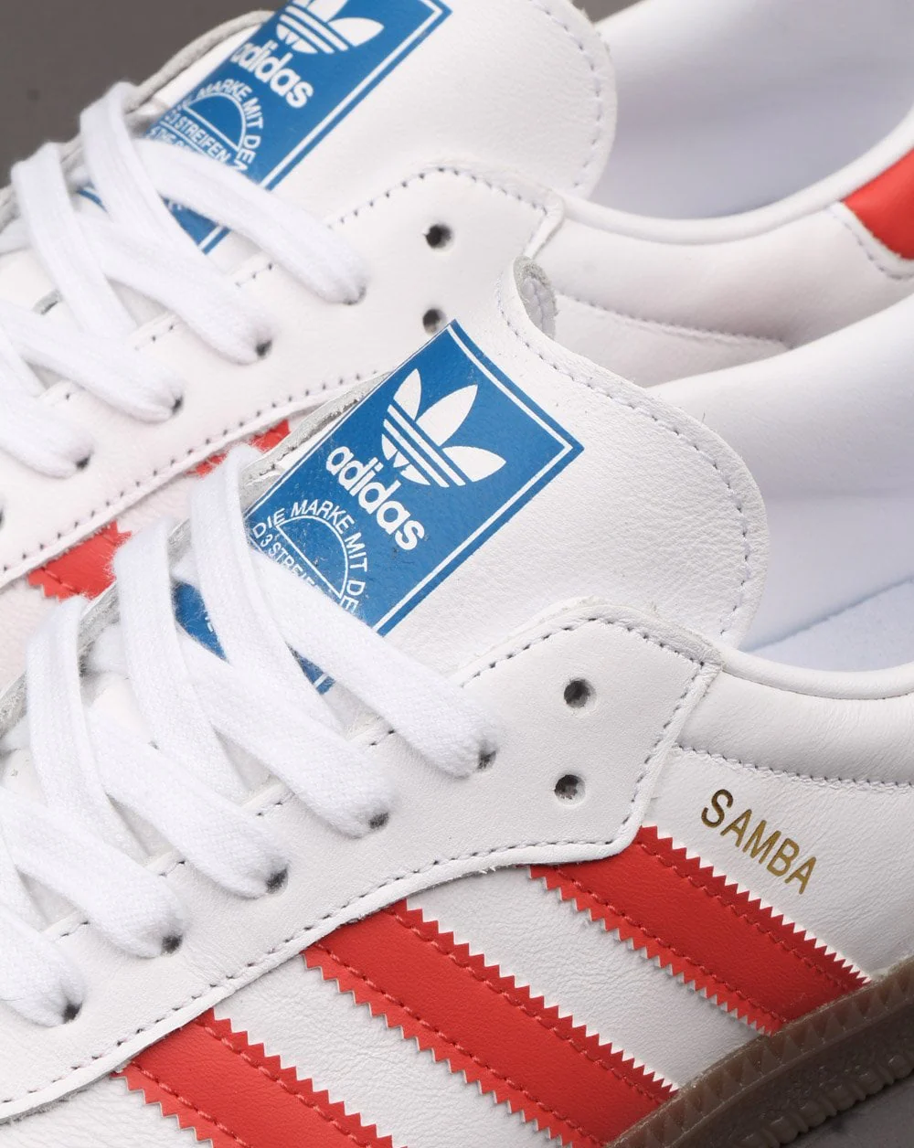 Adidas Samba Og Trainers White/Trace Scarlet - Image 5