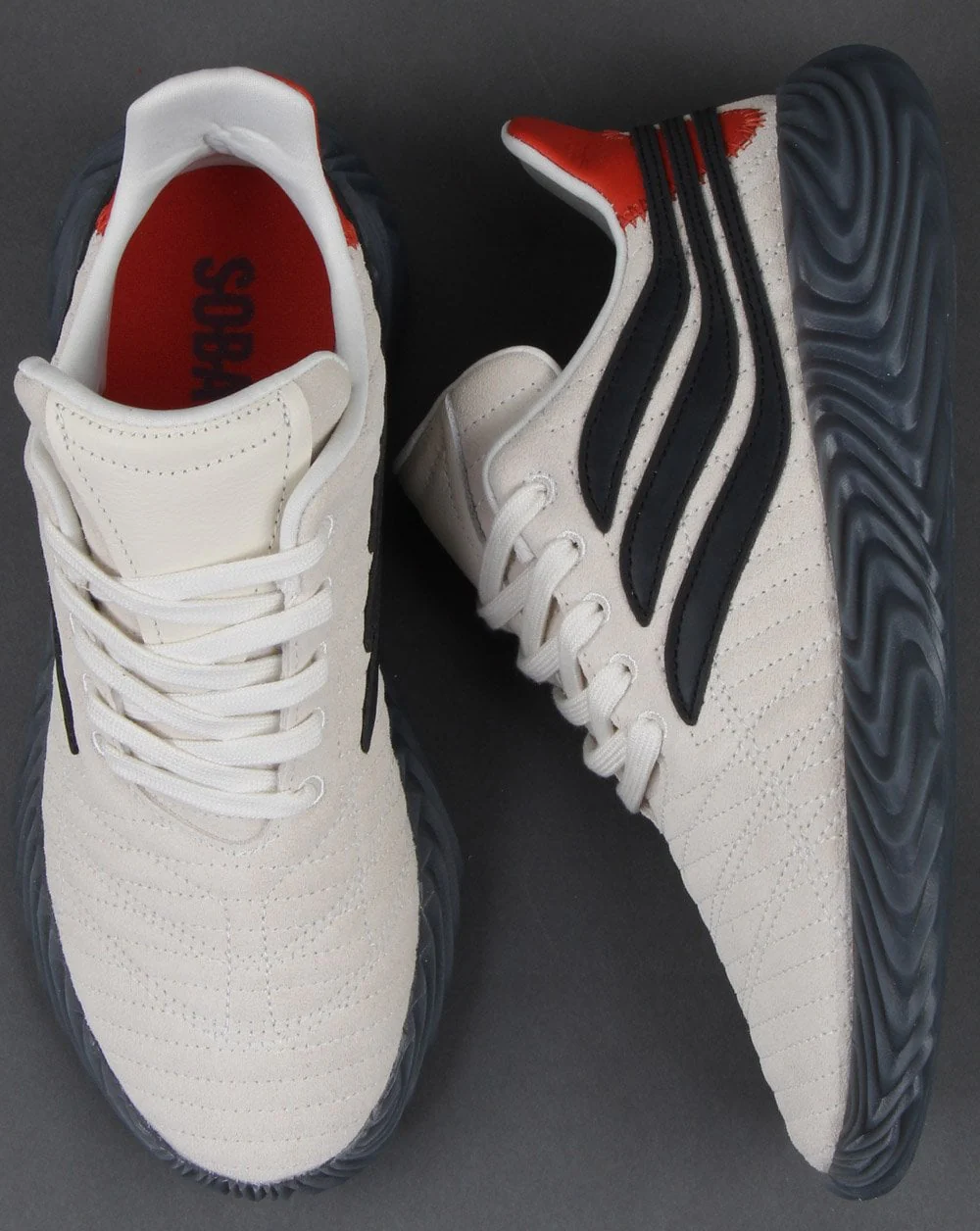 Adidas Sobakov Trainers Off White/black - Image 2