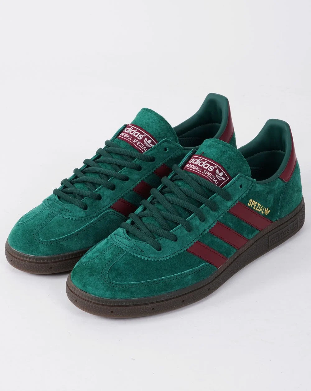 Adidas Spezial Trainers Deep Green / Burgundy - Image 5