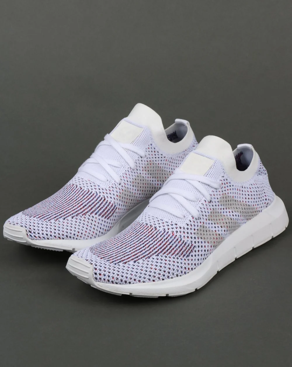 Adidas Swift Run Trainers White/Grey