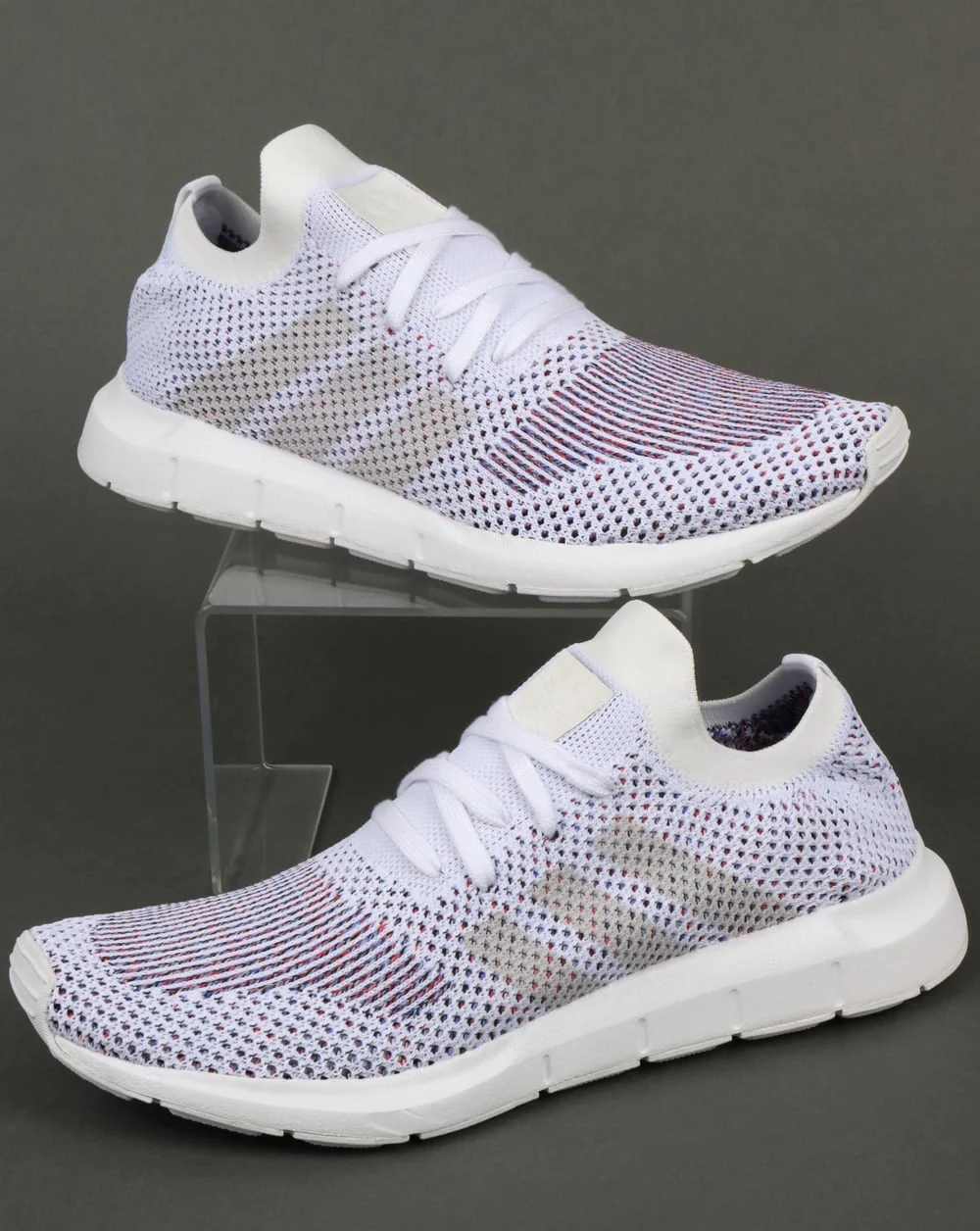 Adidas Swift Run Trainers White/Grey - Image 4