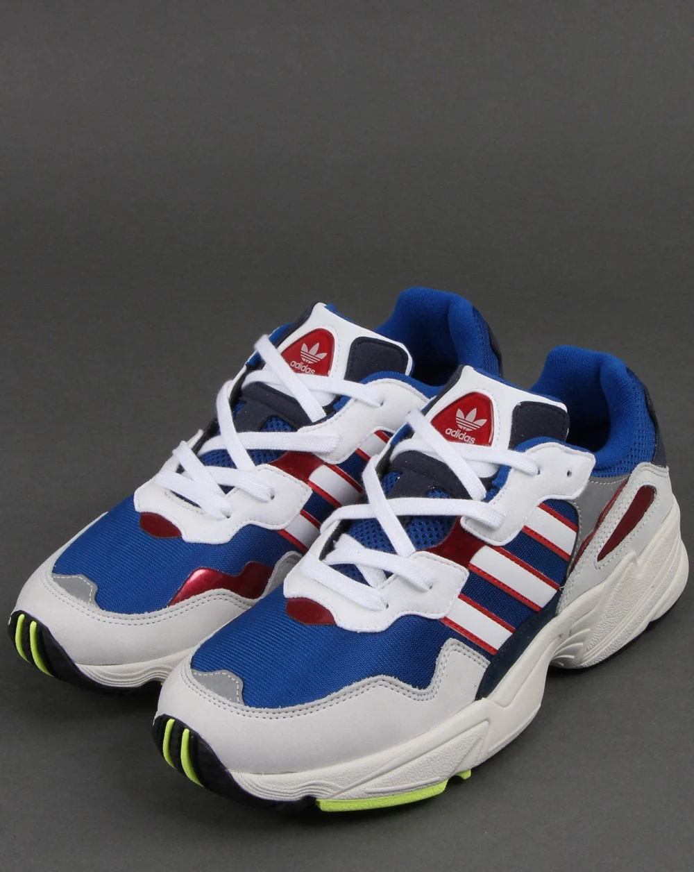Adidas Yung-96 Trainers Royal/White/Navy - Image 3