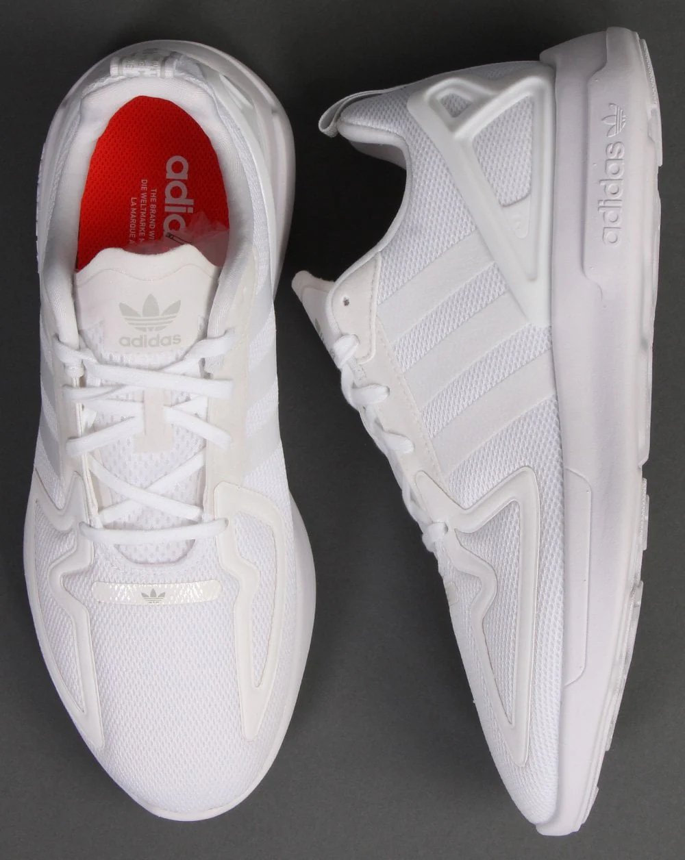 Adidas Zx 2k Flux Trainers White - Image 2