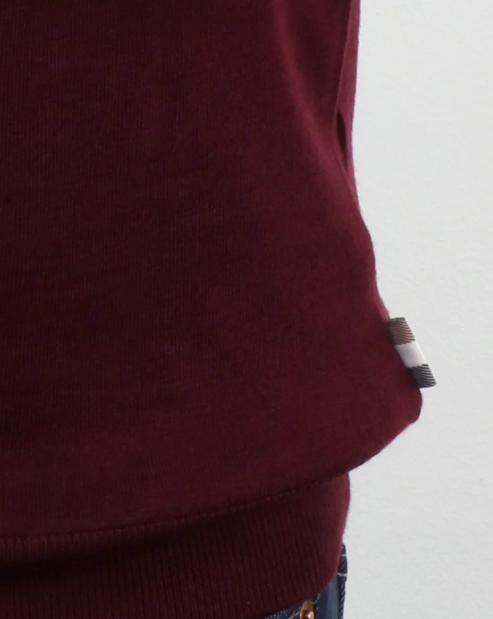 Aquascutum Carston Merino Knit Bordeaux - Image 4