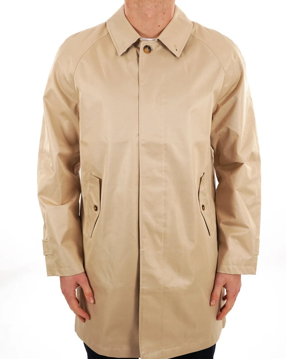 Aquascutum Classic Mac Sand Check Collars - Image 2