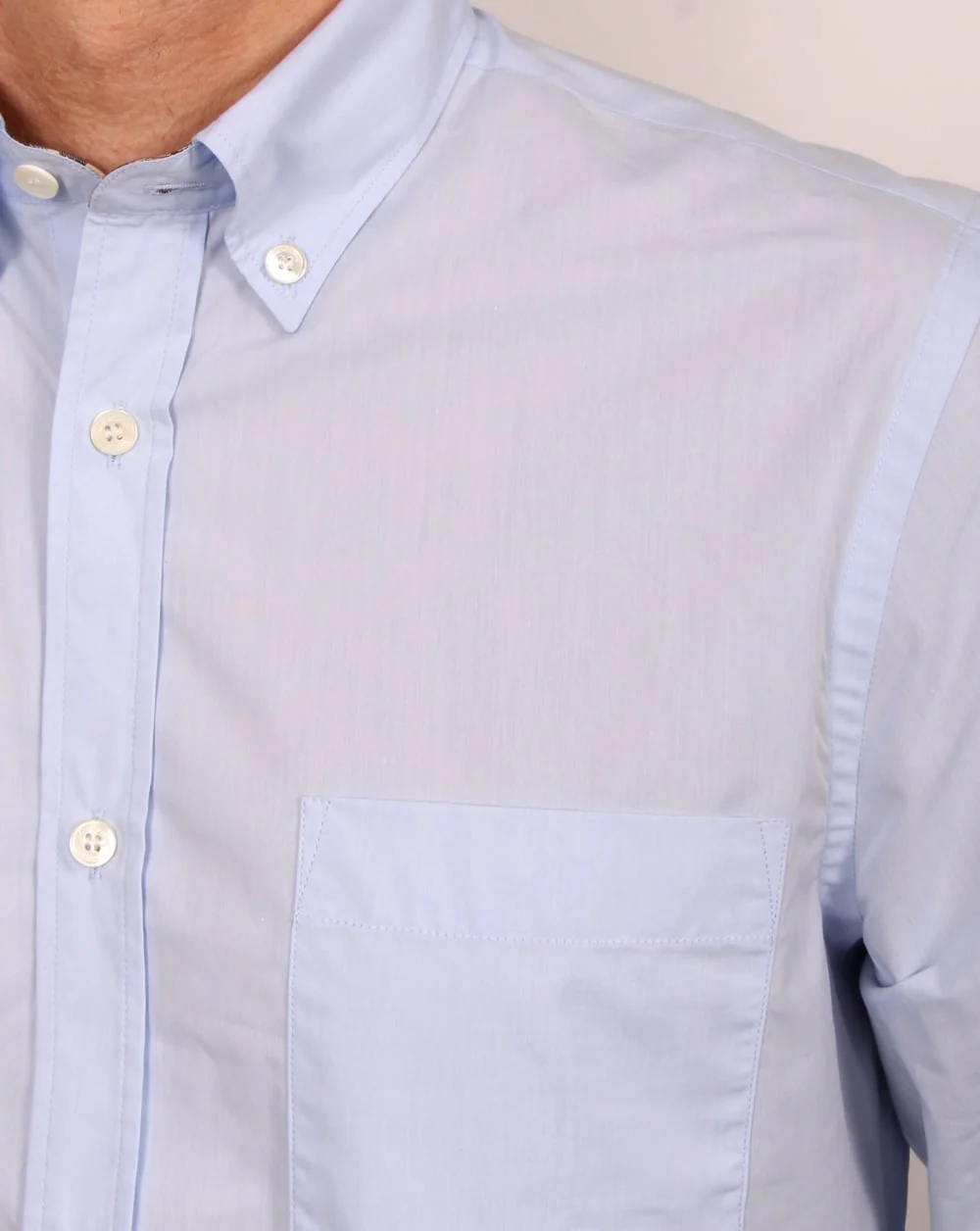 Aquascutum Eshton Shirt Sky Blue - Image 2