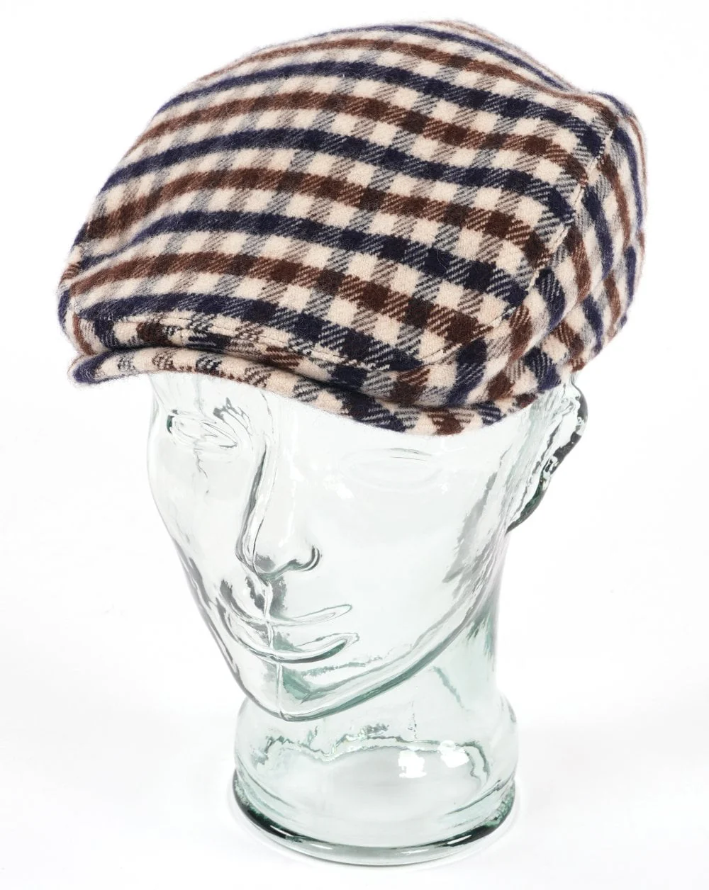 Aquascutum Flat Cap Check
