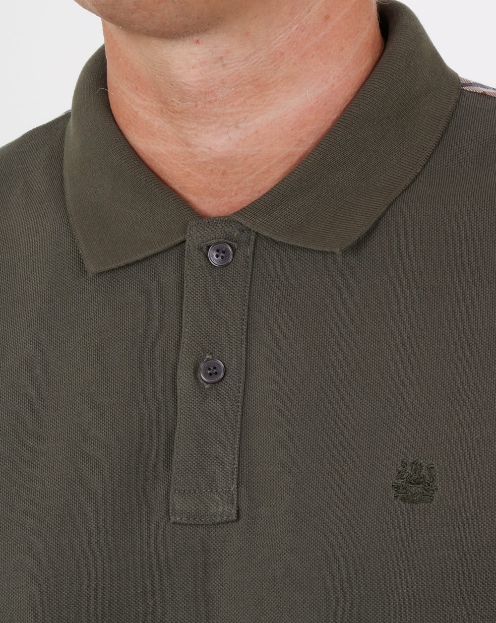 Aquascutum Hill Polo Shirt Military Green - Image 2