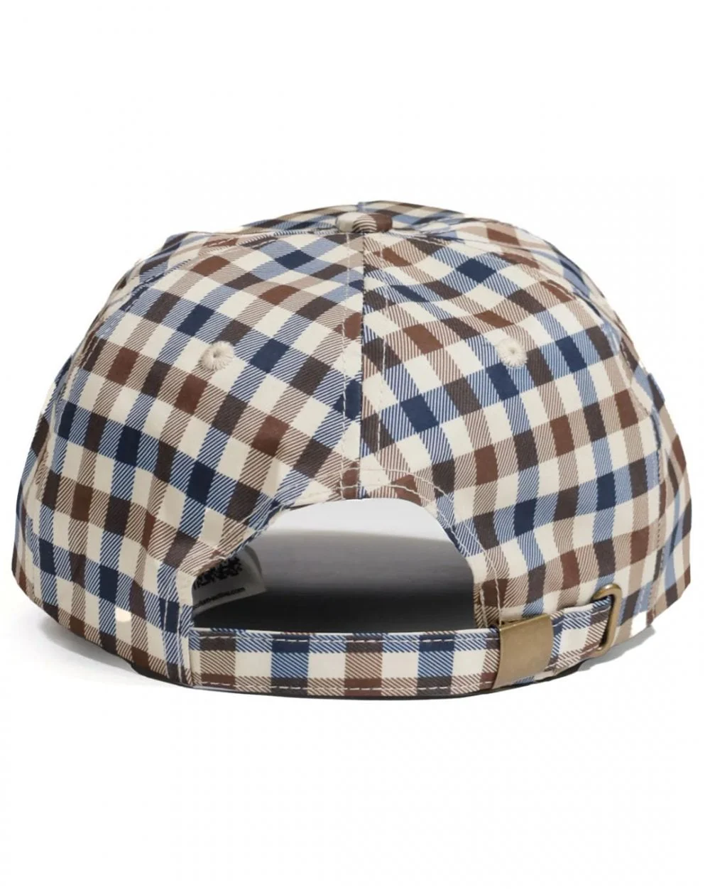 Aquascutum Hydro Logo Baseball Cap Club Check - Image 2