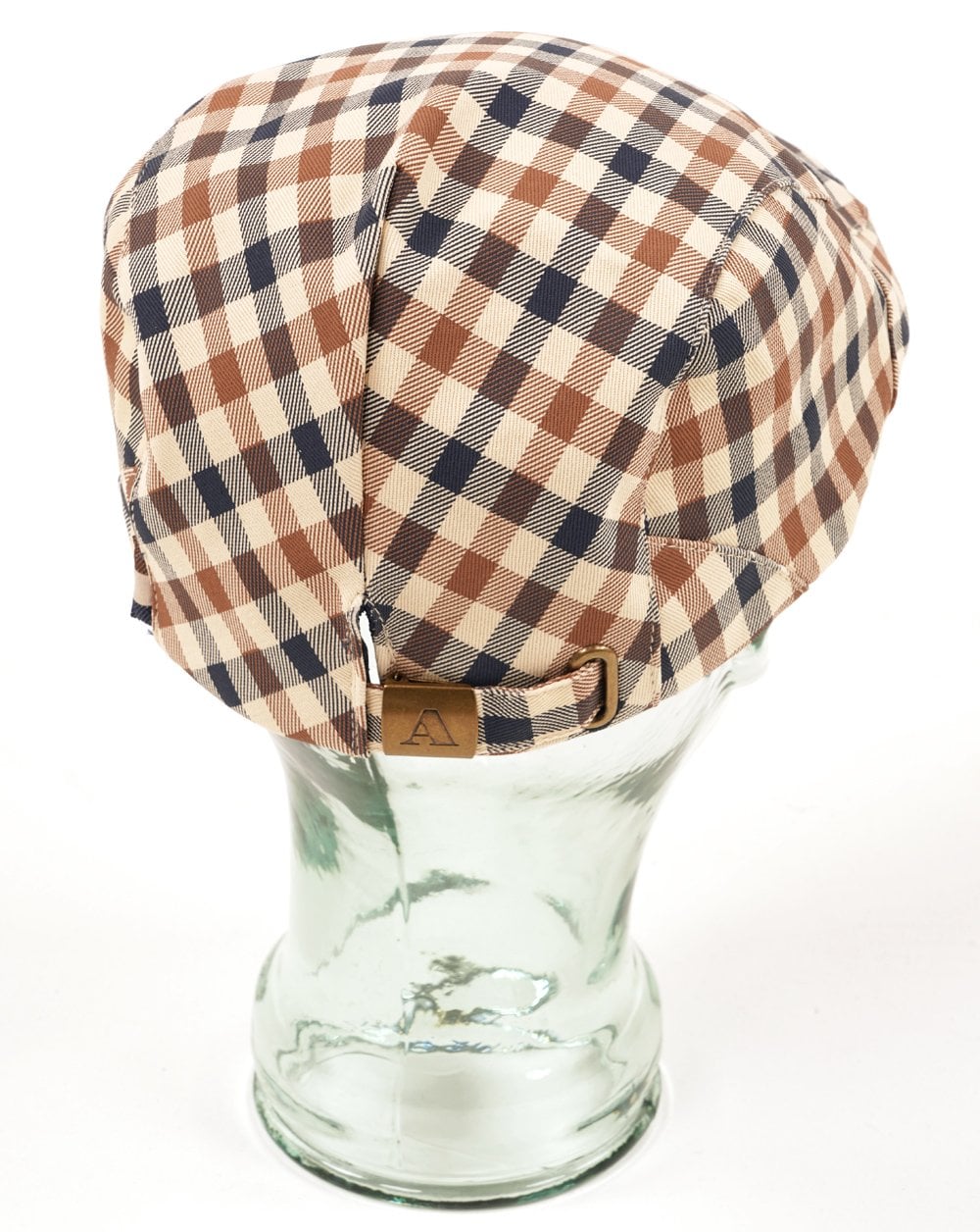 Aquascutum Iconic Flat Cap Classic Check - Image 2