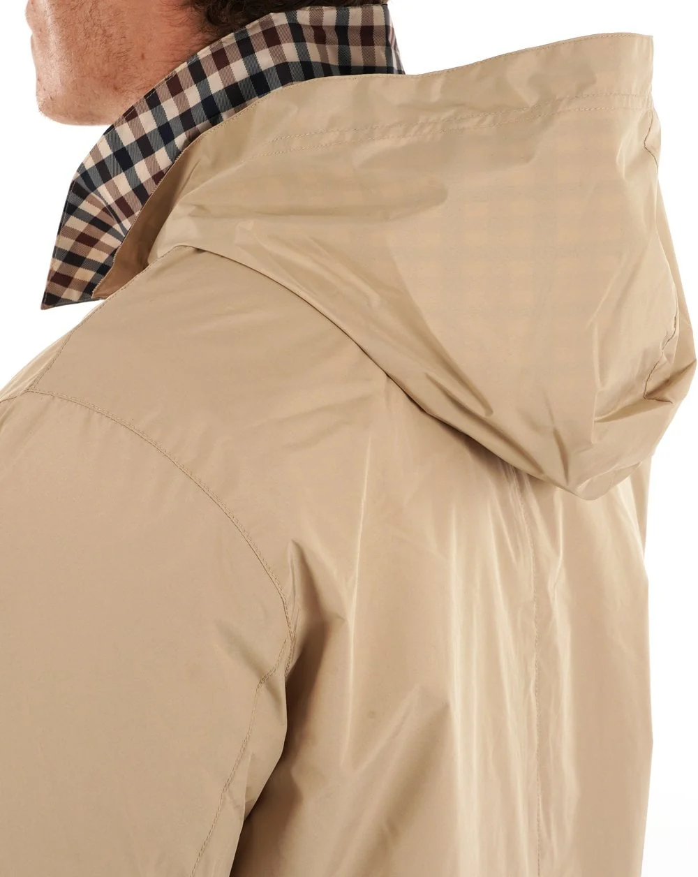 Aquascutum Packable Trench Coat Sand - Image 3