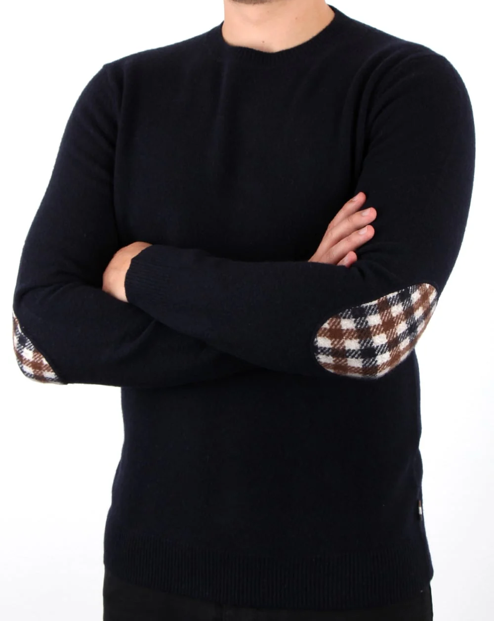 Aquascutum Pennington Wool Knit Navy