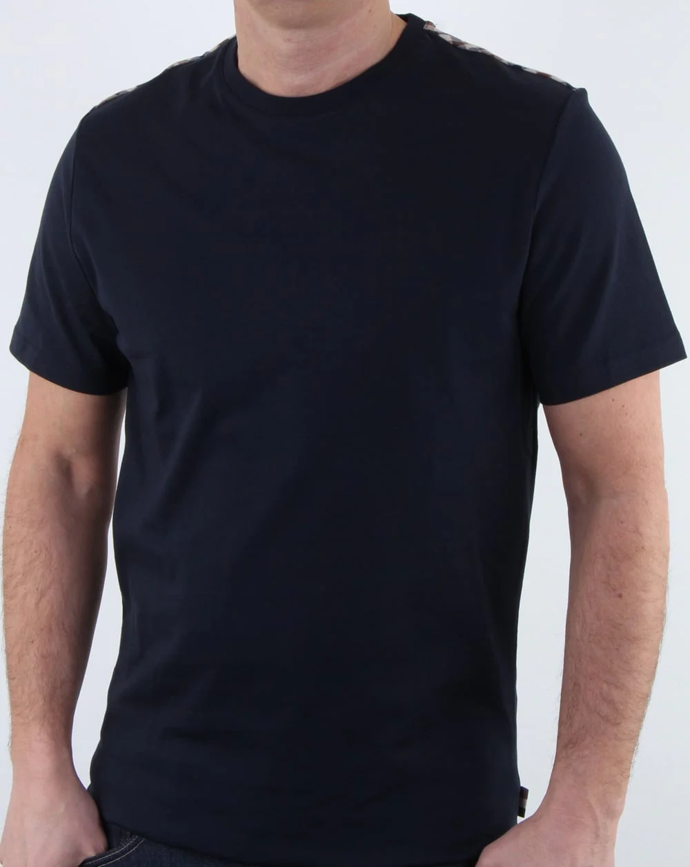 Aquascutum Southport T Shirt Navy - Image 2