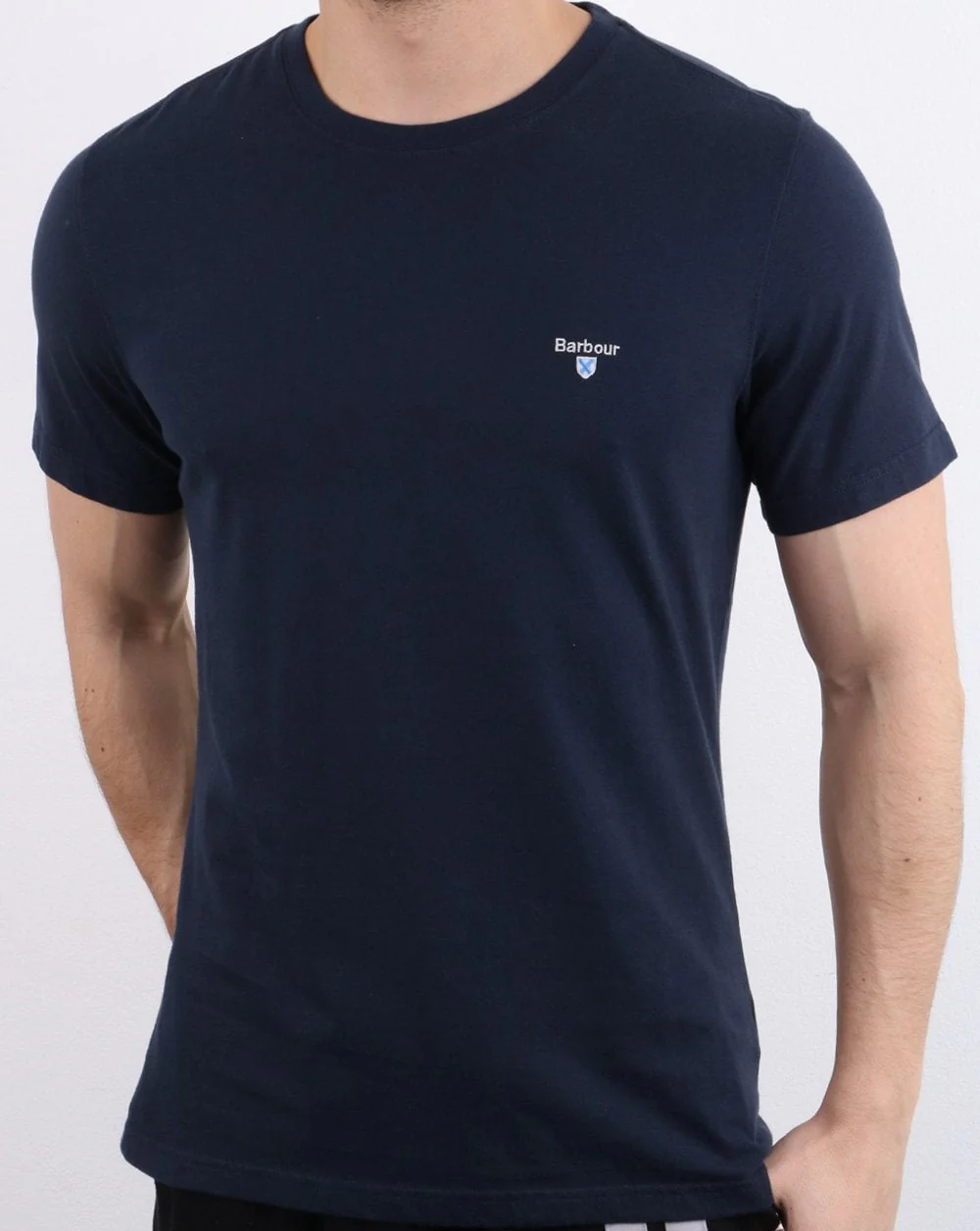 Barbour Aboyne T-shirt Navy - Image 2