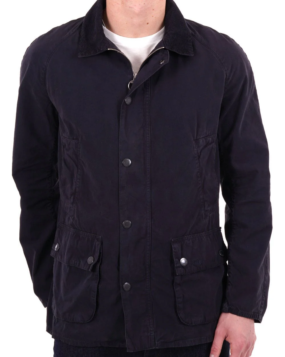 Barbour Ashby Casual Jacket Navy - Image 4