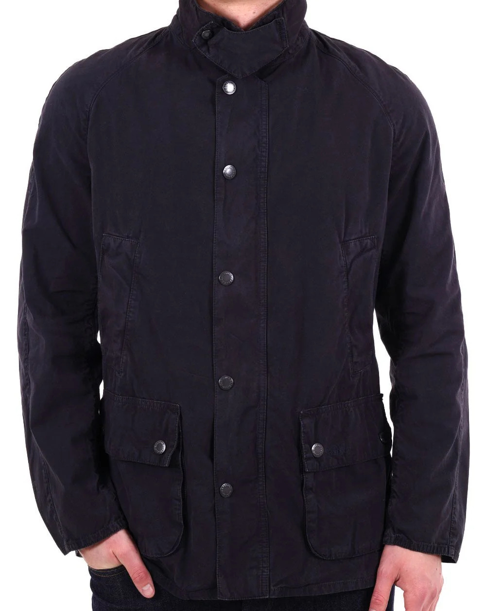 Barbour Ashby Casual Jacket Navy - Image 5