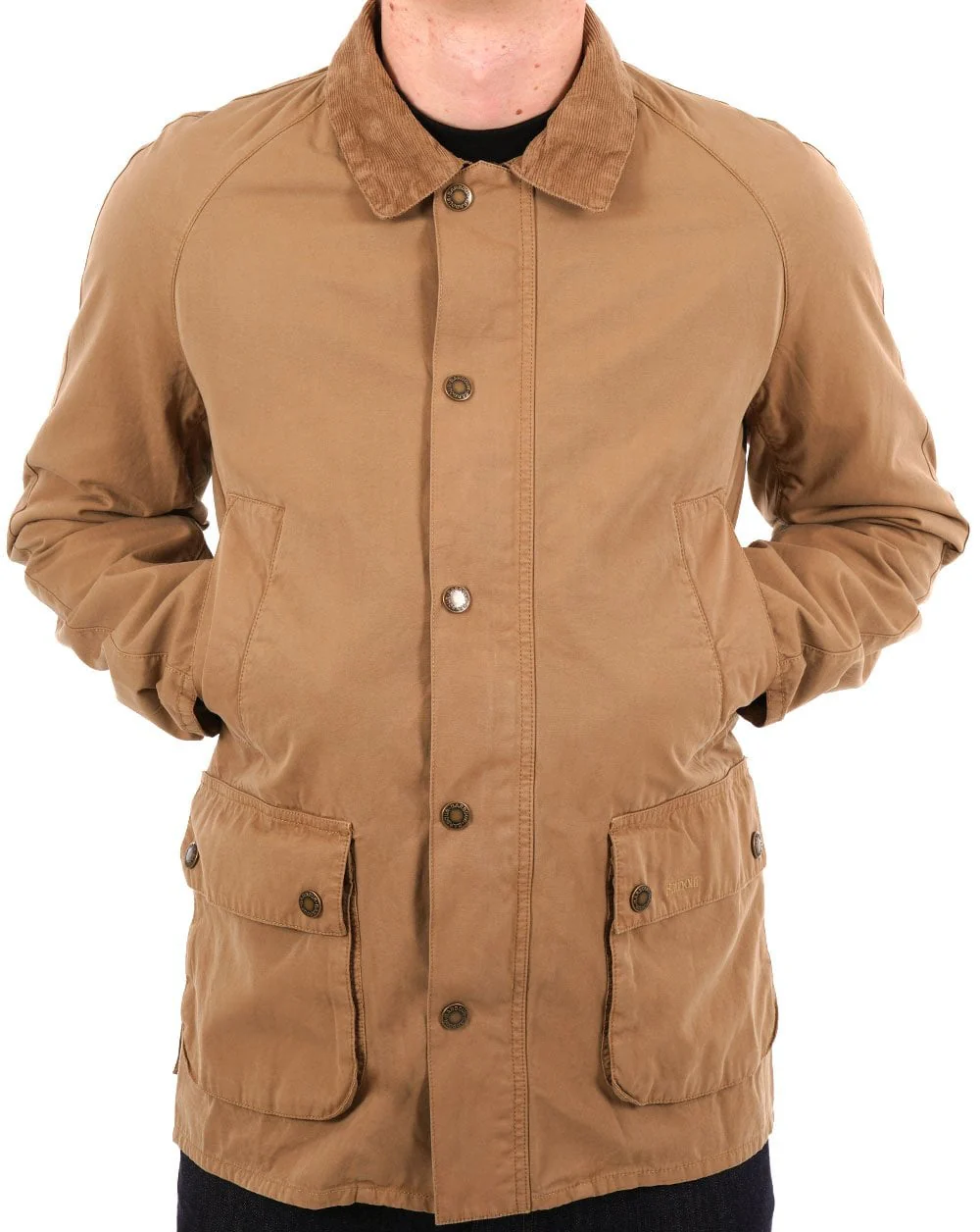 Barbour Ashby Casual Jacket Stone - Image 2