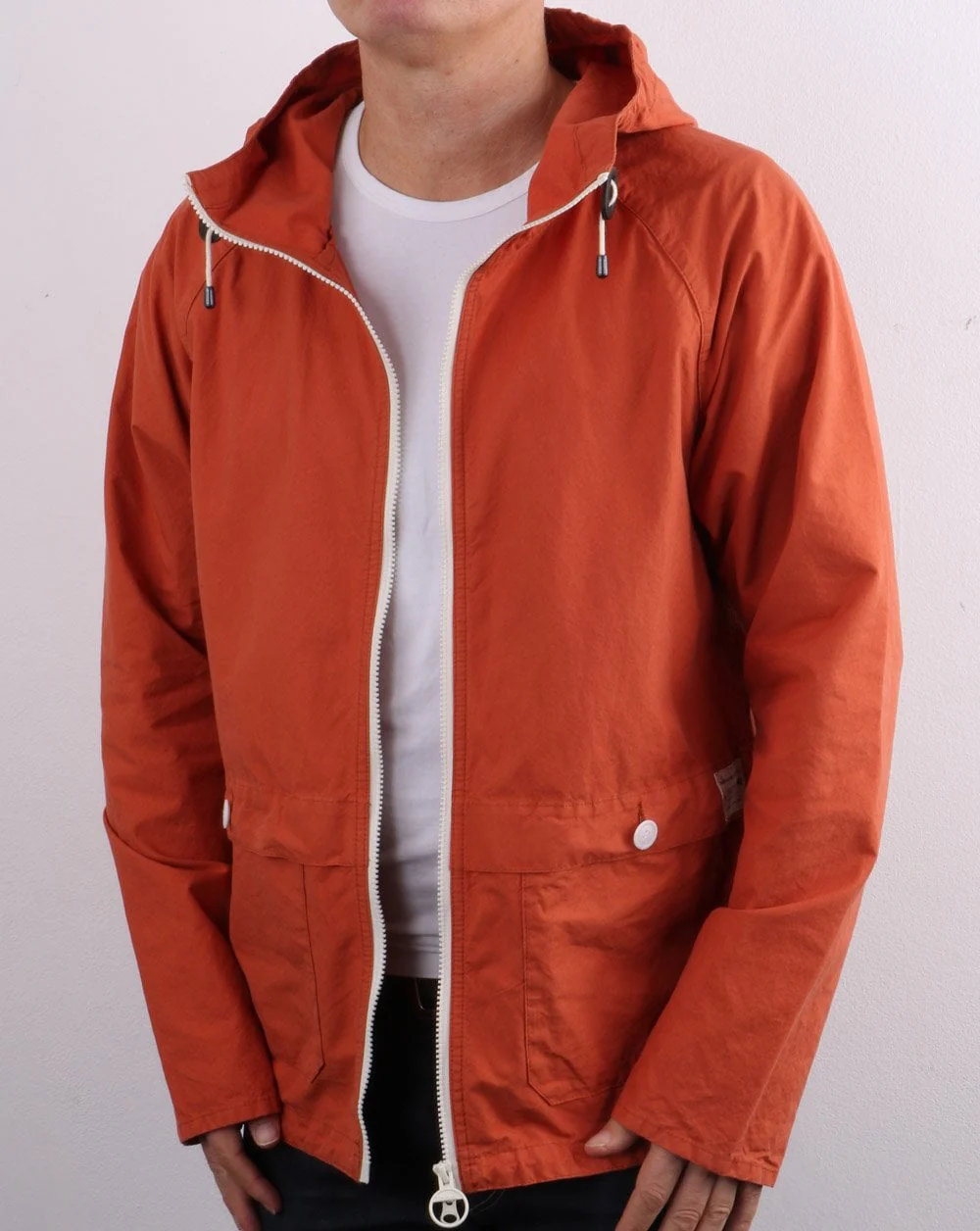 Barbour Bennet Casual Jacket Terracotta - Image 3