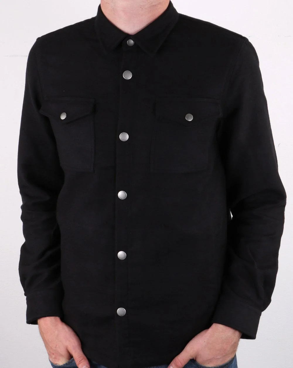 Barbour Carrbridge Overshirt Black - Image 3