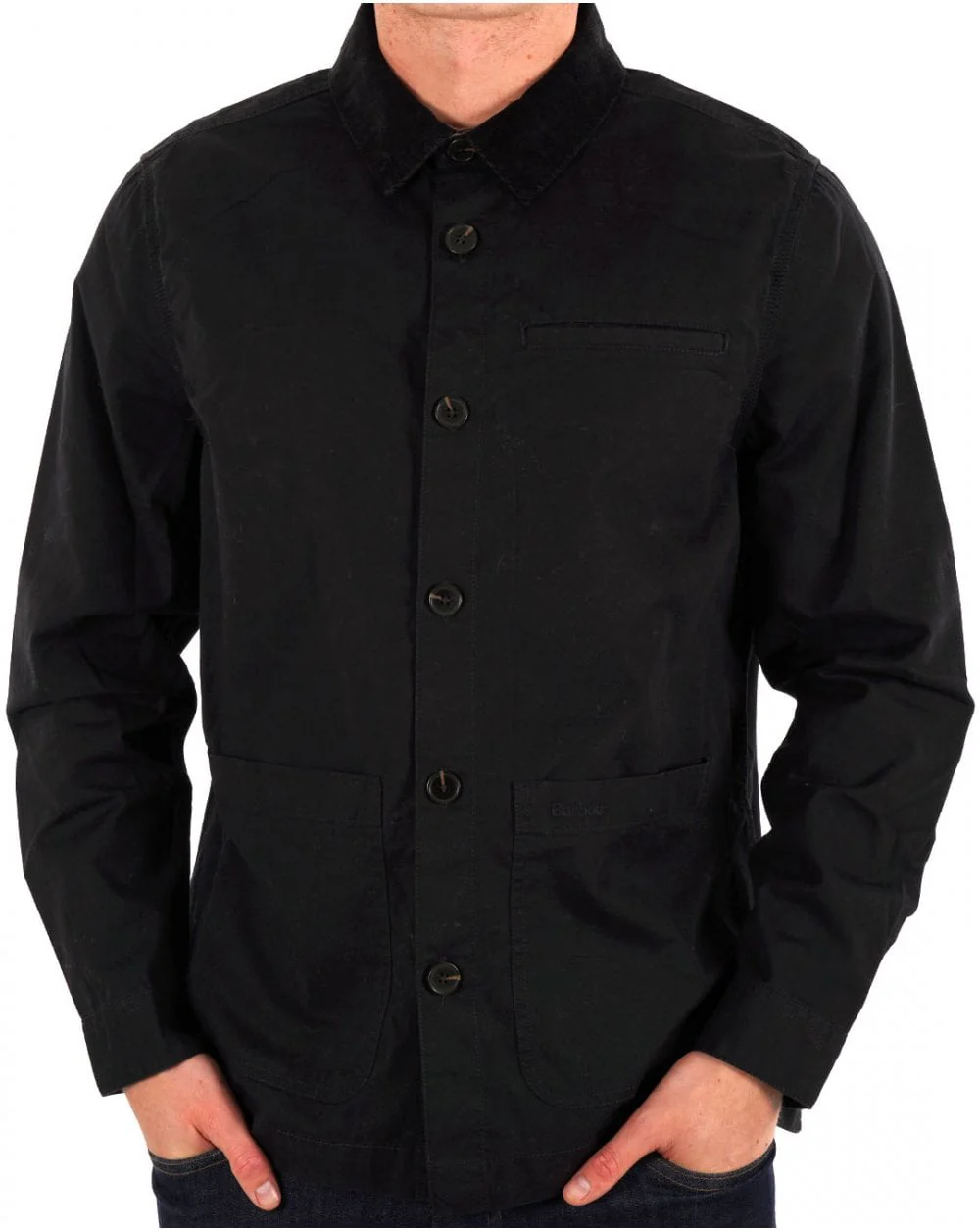 Barbour Cole Overshirt Black