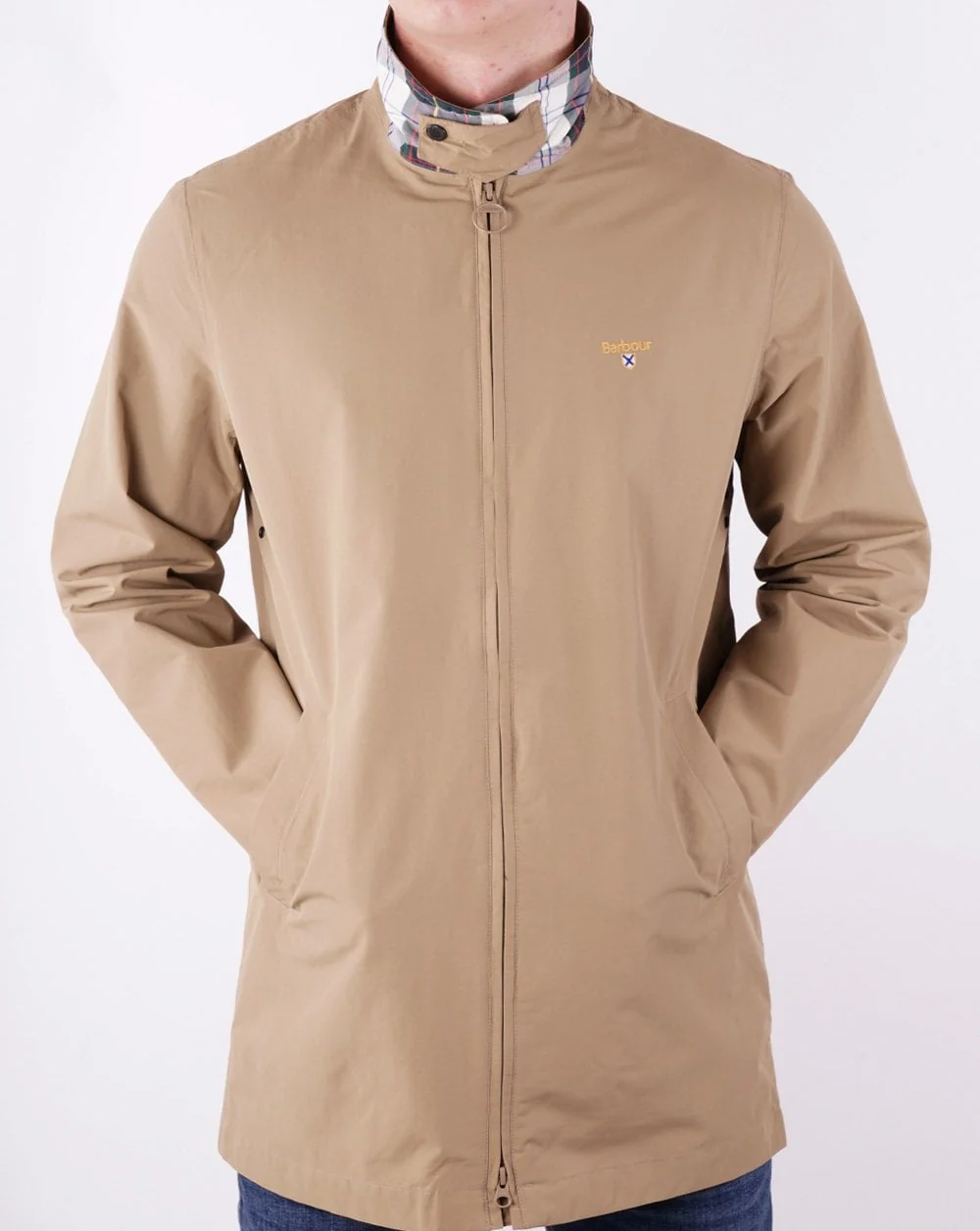 Barbour Crested Mac Military Brown - Image 4