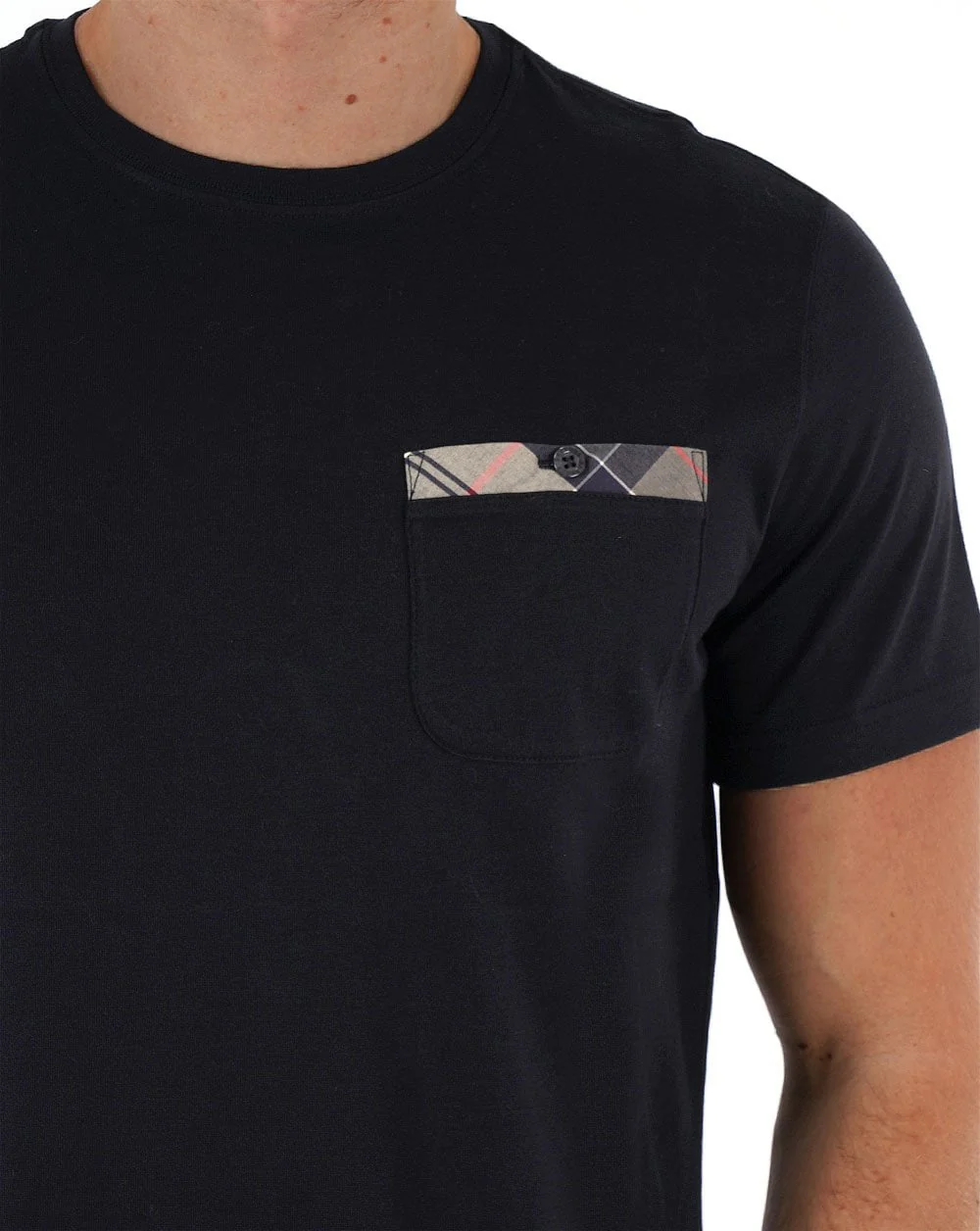 Barbour Durness Pocket Tee Black - Image 2