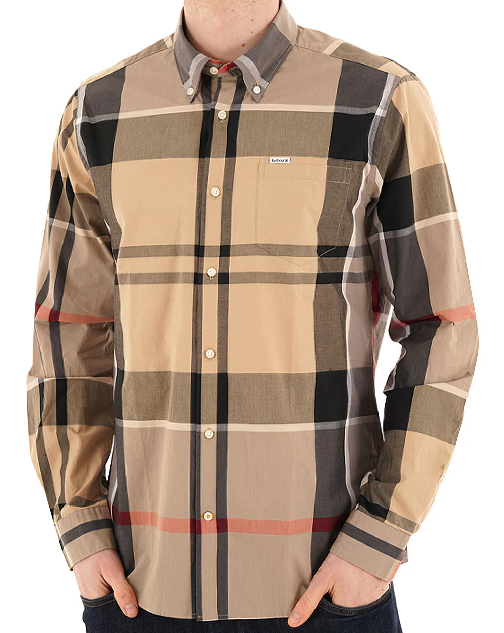 Barbour Harris Tailored Shirt Dress Tartan - Image 3