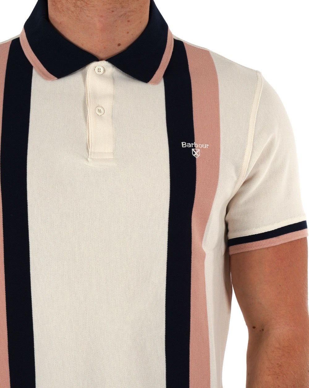 Barbour Howdon Polo Whisper White - Image 2