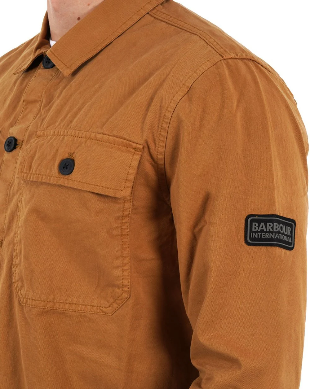 Barbour International Adey Overshirt Desert