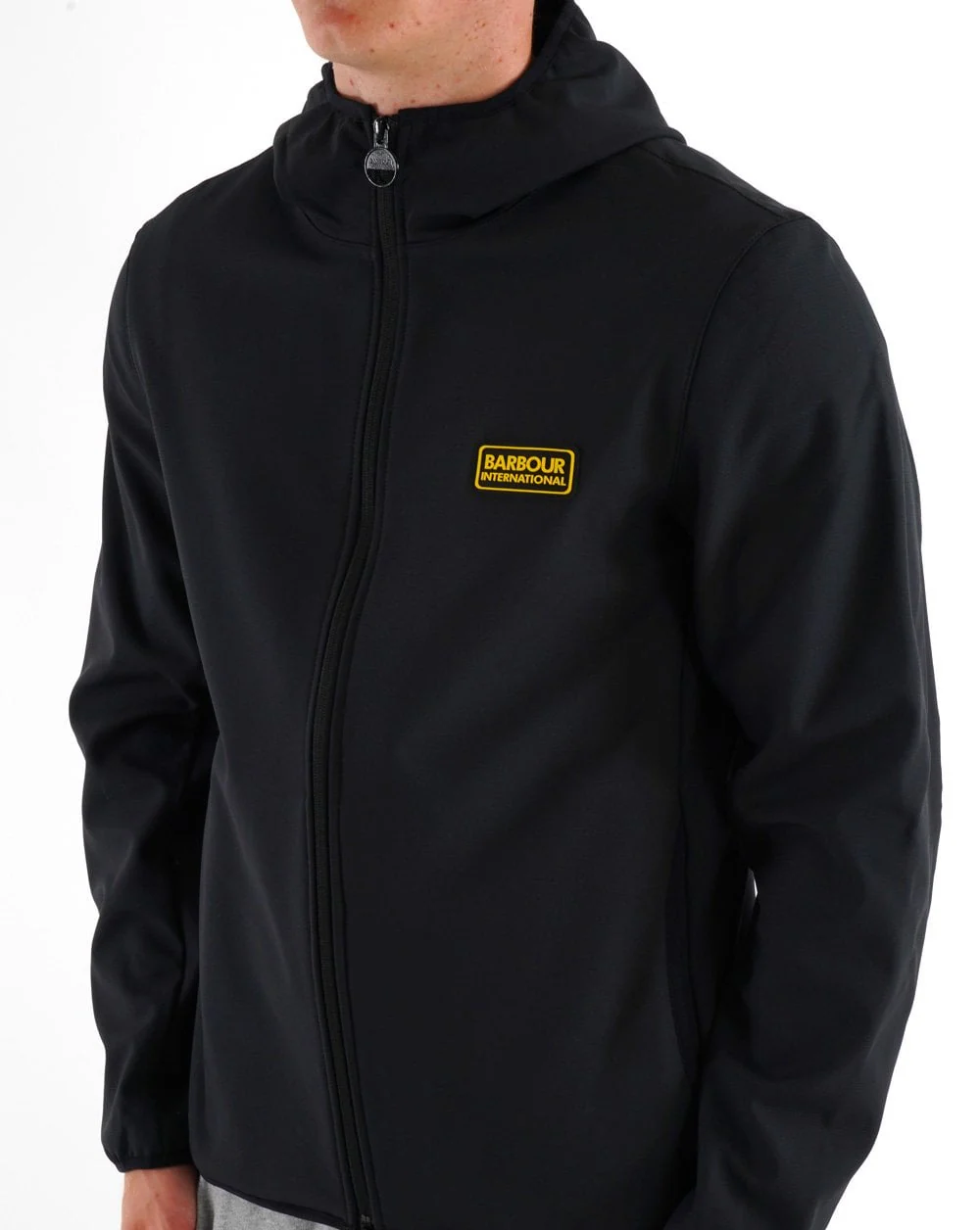 Barbour International Coldwell Softshell Jacket Black - Image 3