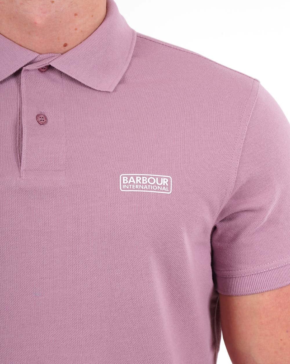 Barbour International Essential Polo Soft Purple - Image 2