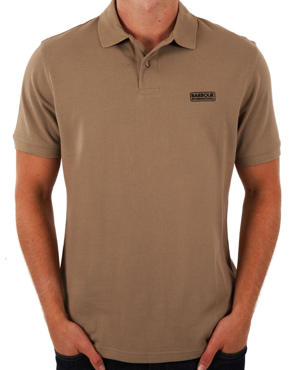 Barbour International Essential Polo Timberwolf - Image 3