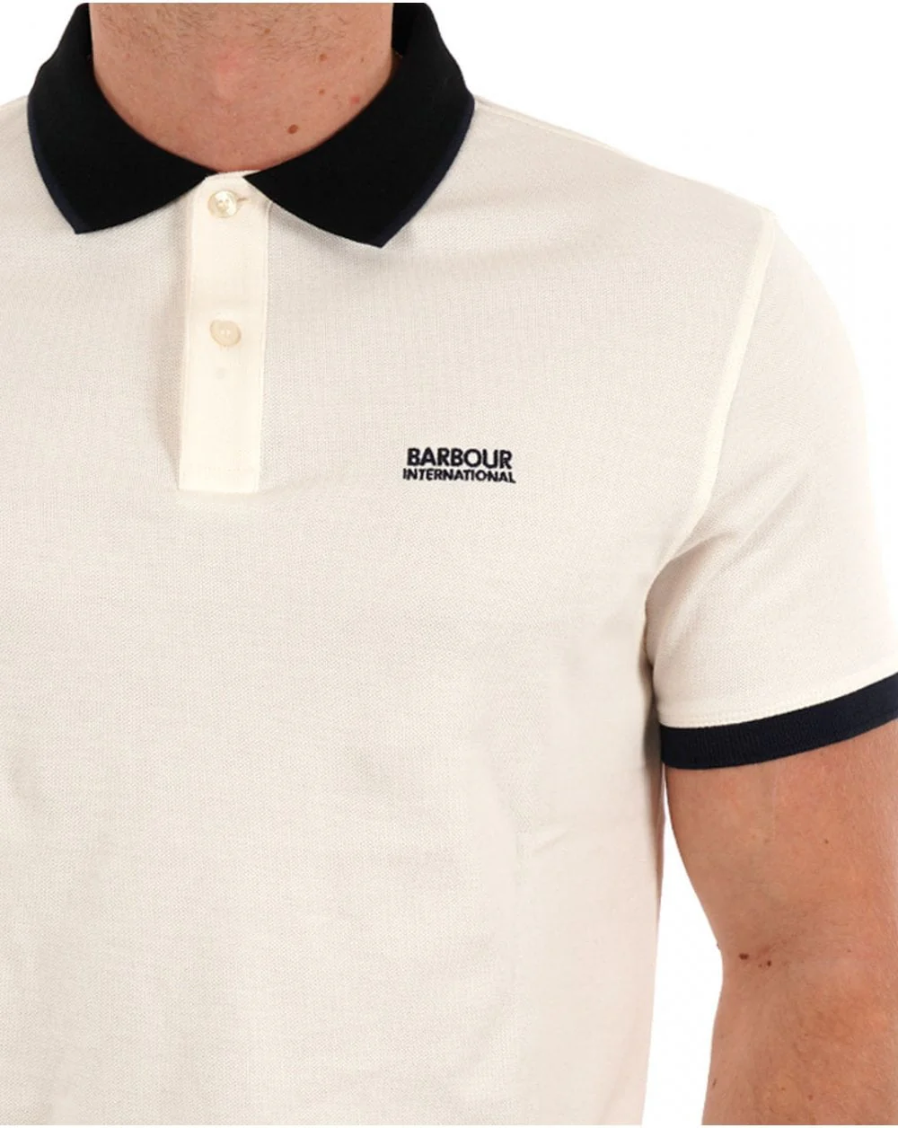 Barbour International Howall Polo Whisper White - Image 2