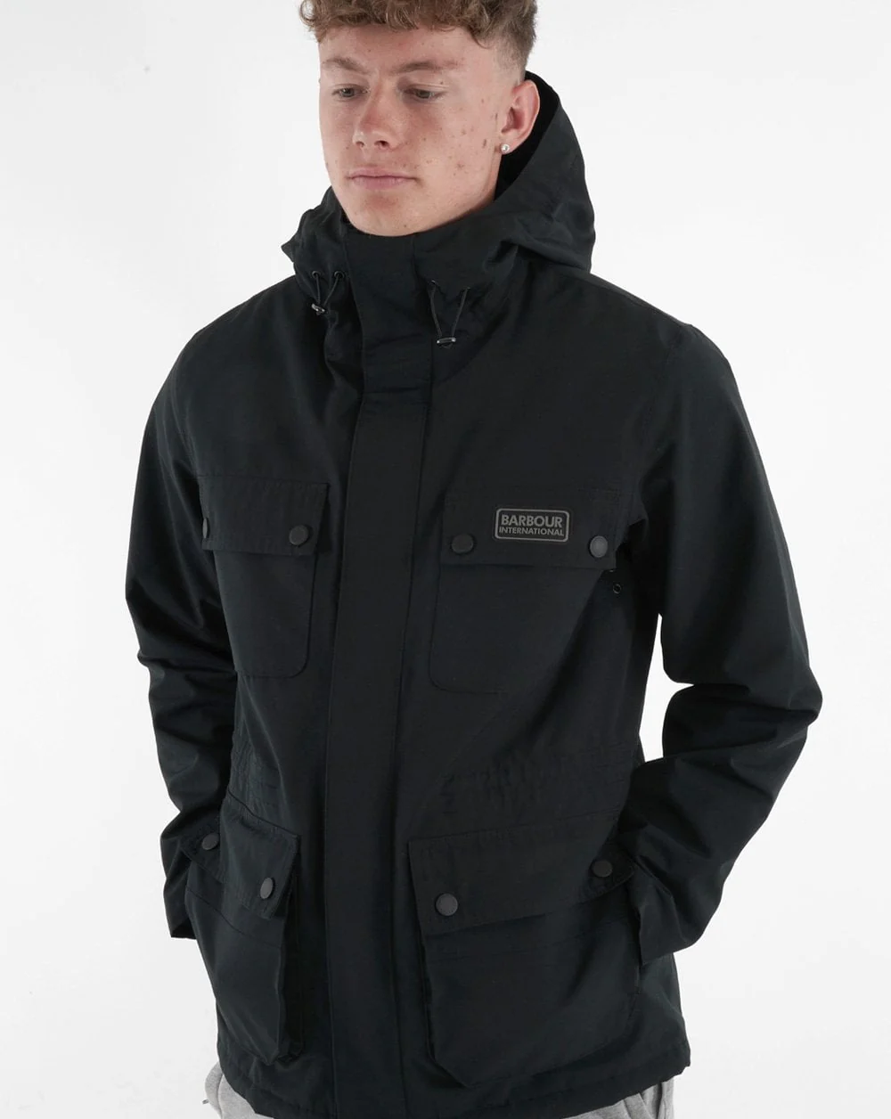 Barbour International Tourer Endo Jacket Black - Image 4