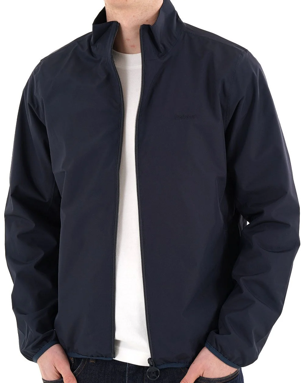 Barbour Korbel Waterproof Jacket Navy - Image 3