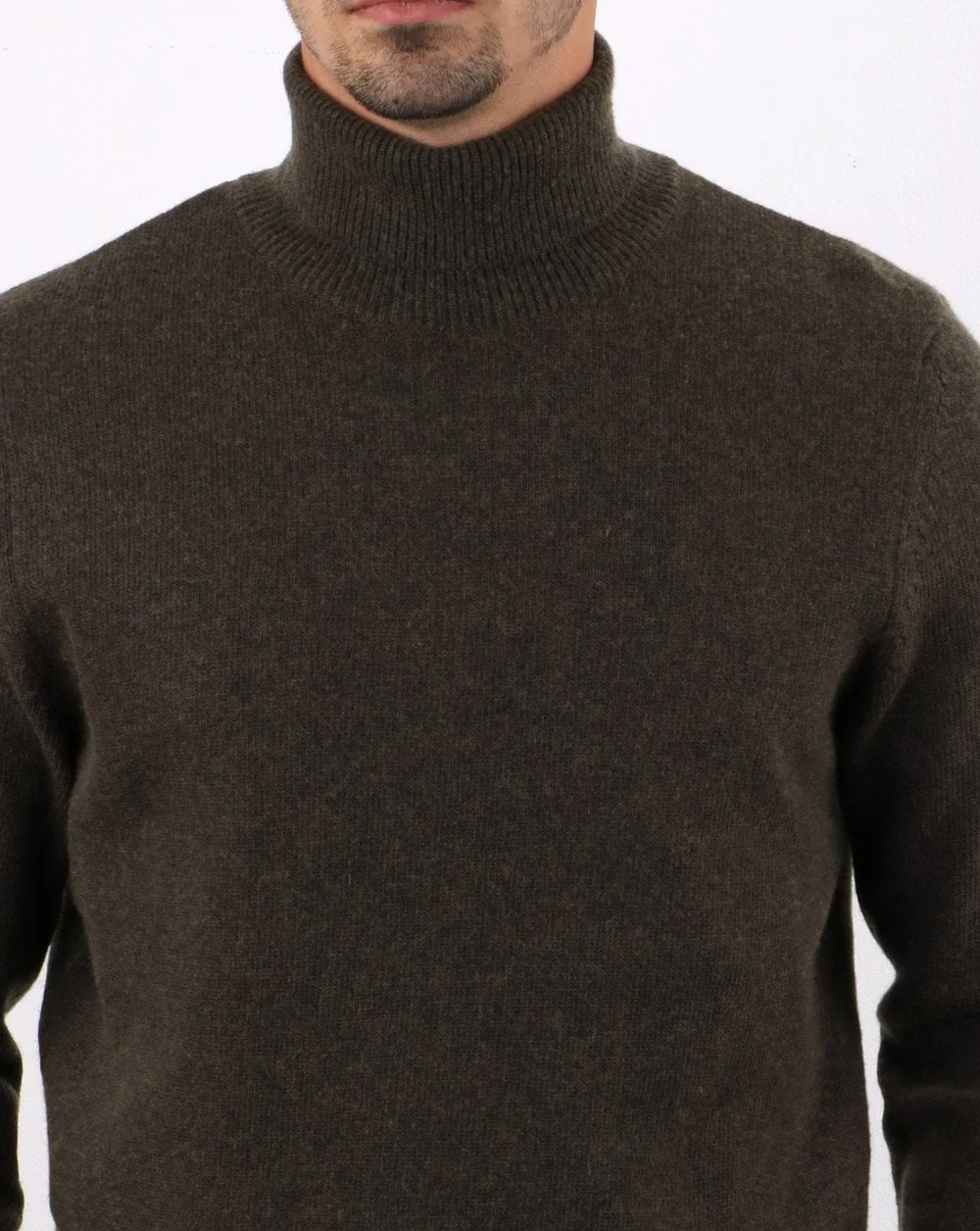 Barbour Leahill Roll Neck Olive - Image 2