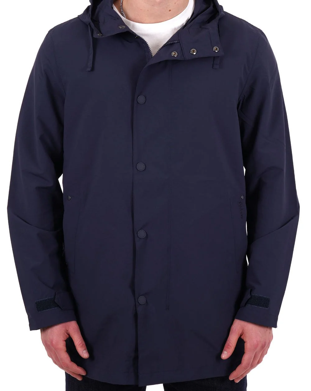 Barbour Lightweight City Showerproof Jacket Navy - Image 3