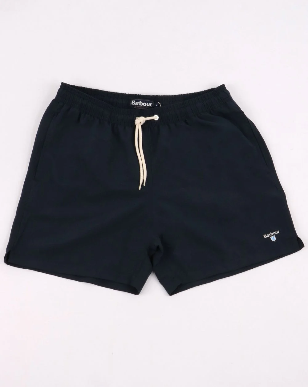 Barbour Logo 5 Swim Shorts Navy