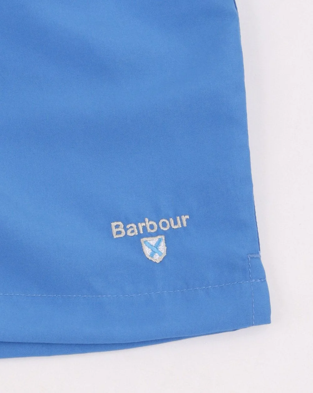 Barbour Logo 5 Swim Shorts Sky Blue - Image 2
