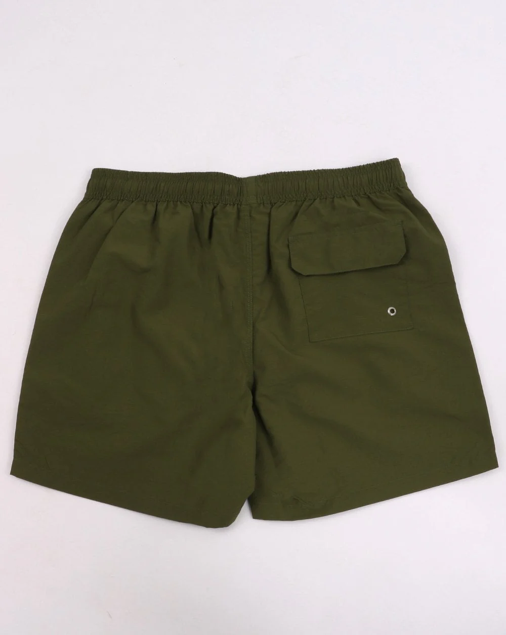 Barbour Logo Swim Shorts Olive - Image 3