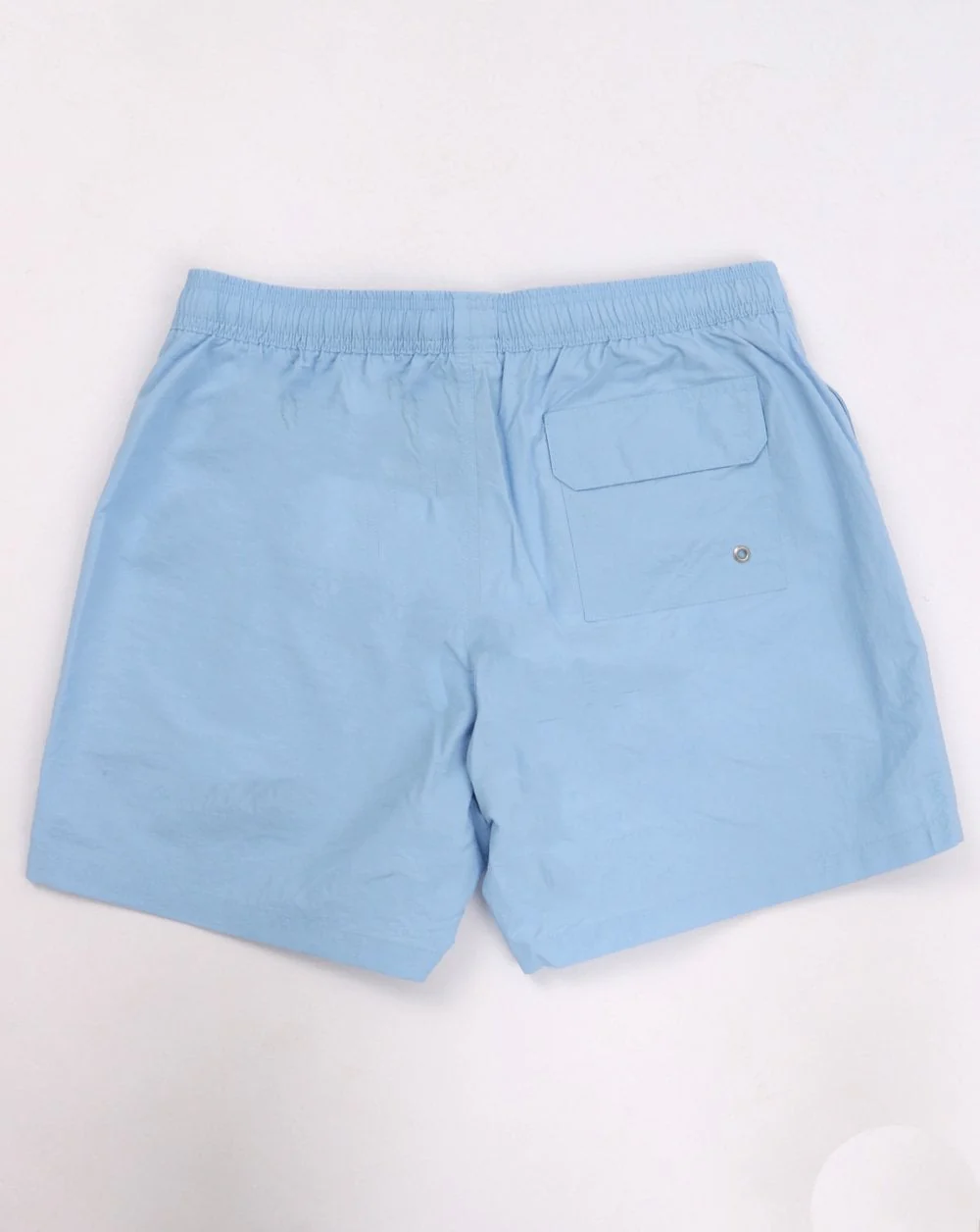 Barbour Logo Swim Shorts Powder Blue - Image 3