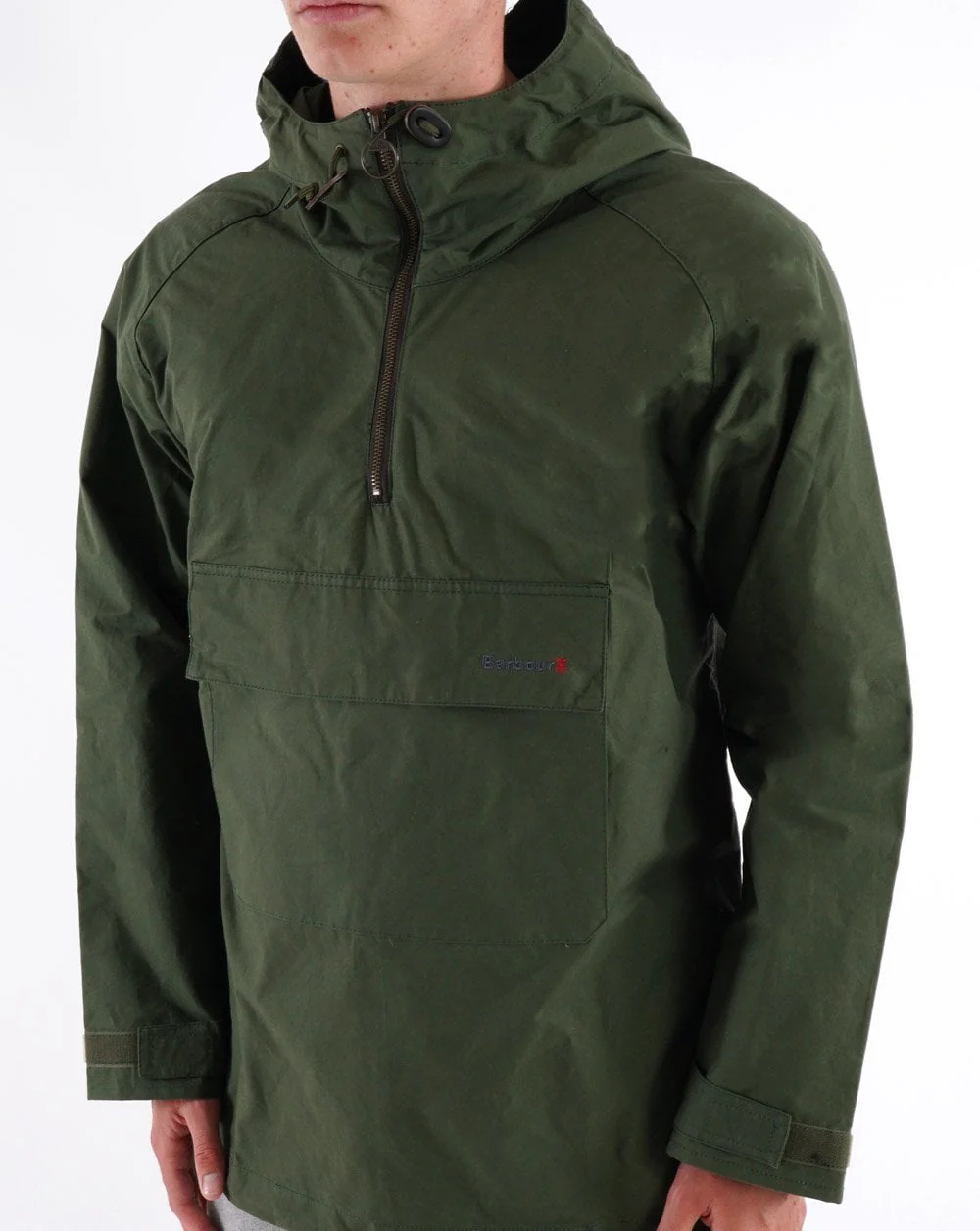 Barbour Lowland Smock Jacket Green