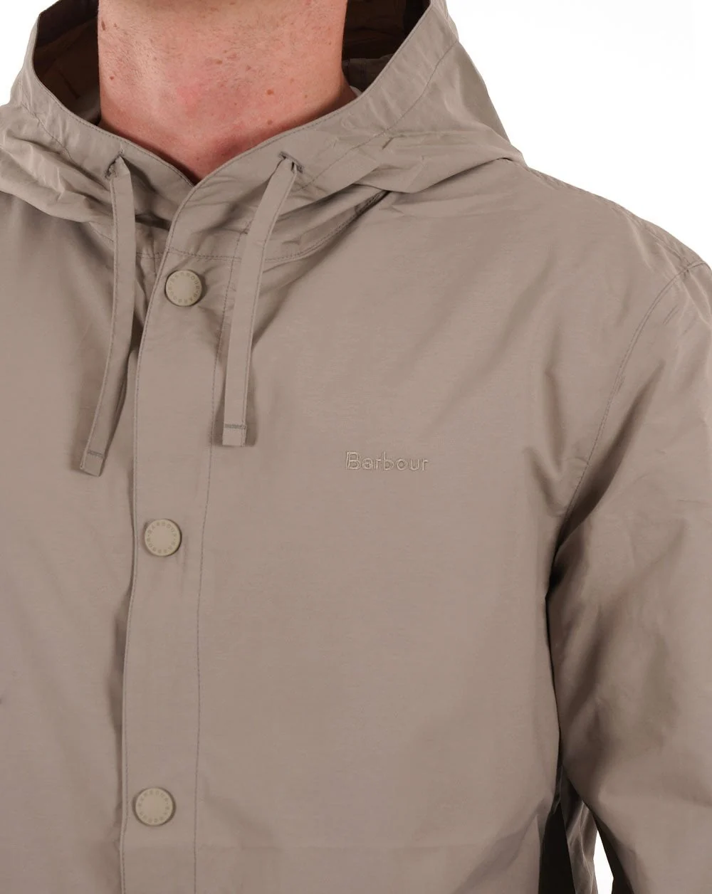 Barbour Newland Showerproof Jacket Concrete - Image 2
