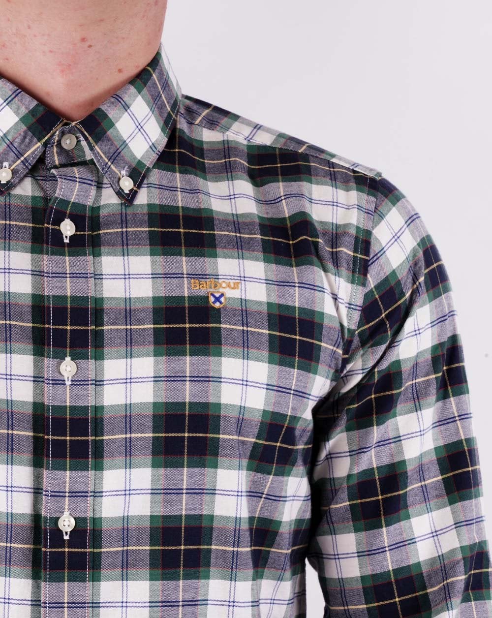 Barbour Oxbridge Tartan Shirt Summer Ivy - Image 2