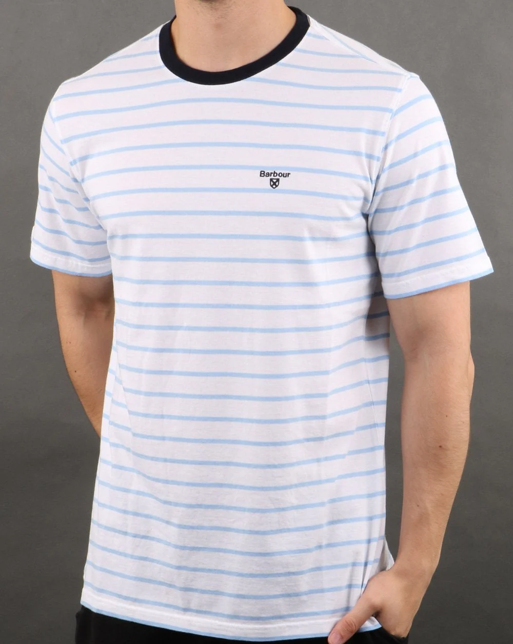 Barbour Portree Tee Blue - Image 2