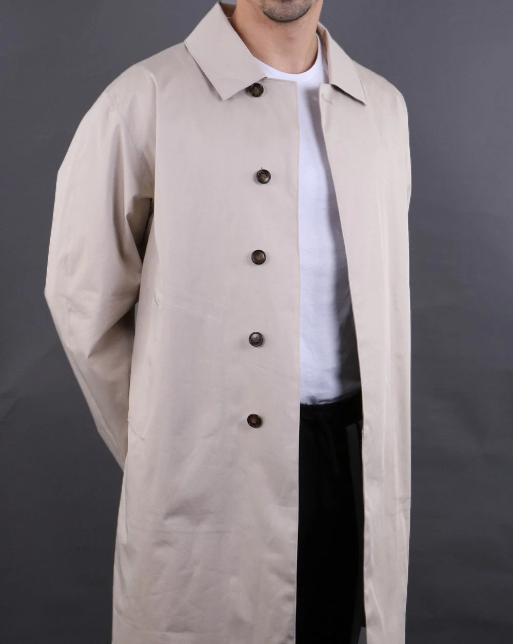Barbour Selkig Mac Jacket Stone - Image 2