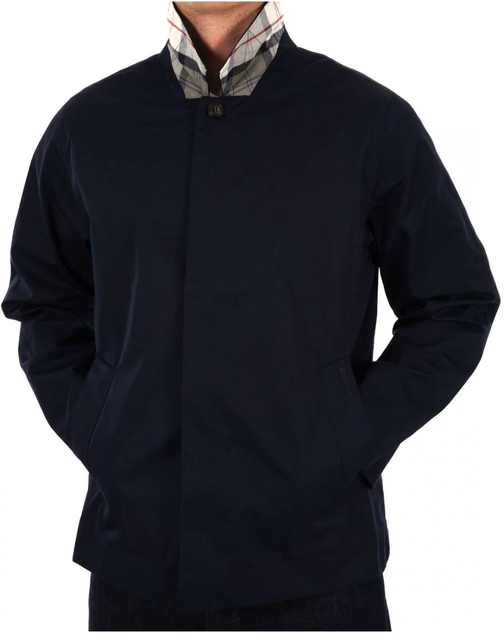 Barbour Short Rokig Waterproof Jacket Navy