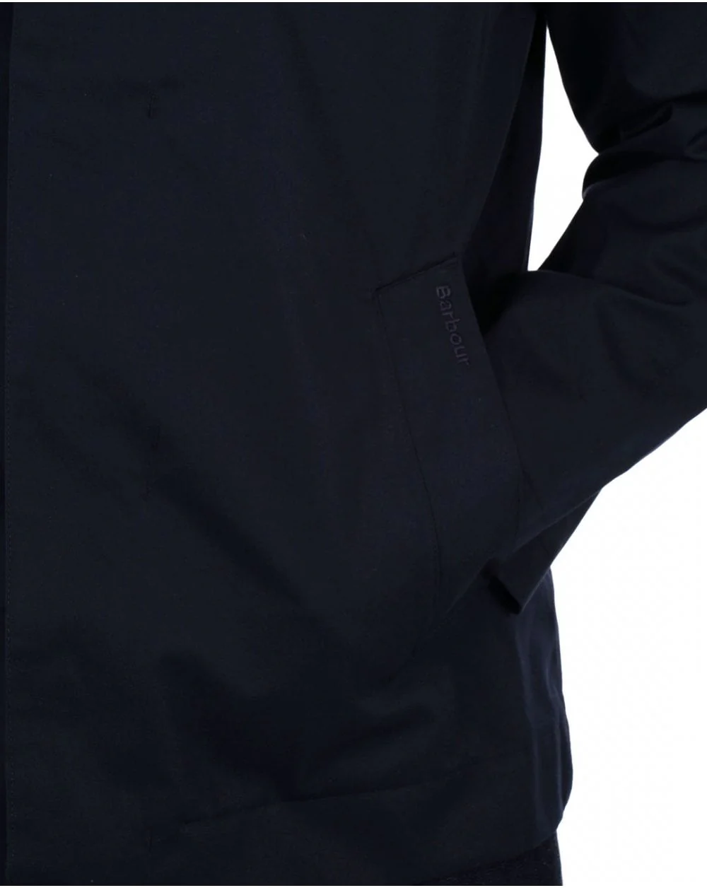 Barbour Short Rokig Waterproof Jacket Navy - Image 4